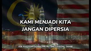 Download lagu JOE FLIZZOW, SONAONE, ALTIMET, FAIZAL TAHIR - NEGARAKU (LIRIK) mp3