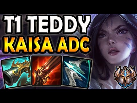 T1 Teddy KAISA ADC vs EZREAL - Patch 11.1 Ranked Challenger Korea ✅