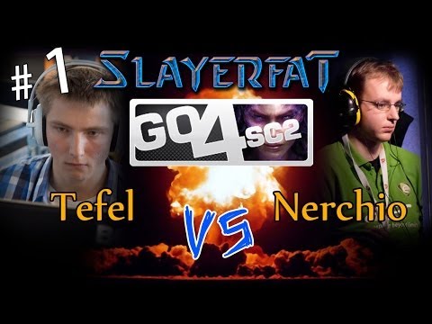 starcraft 2 HOTS en español ZvZ Nerchio vs Tefel Go4sc2 noviembre parte 1