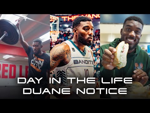 Day in the Life with Duane Notice | Vancouver Bandits