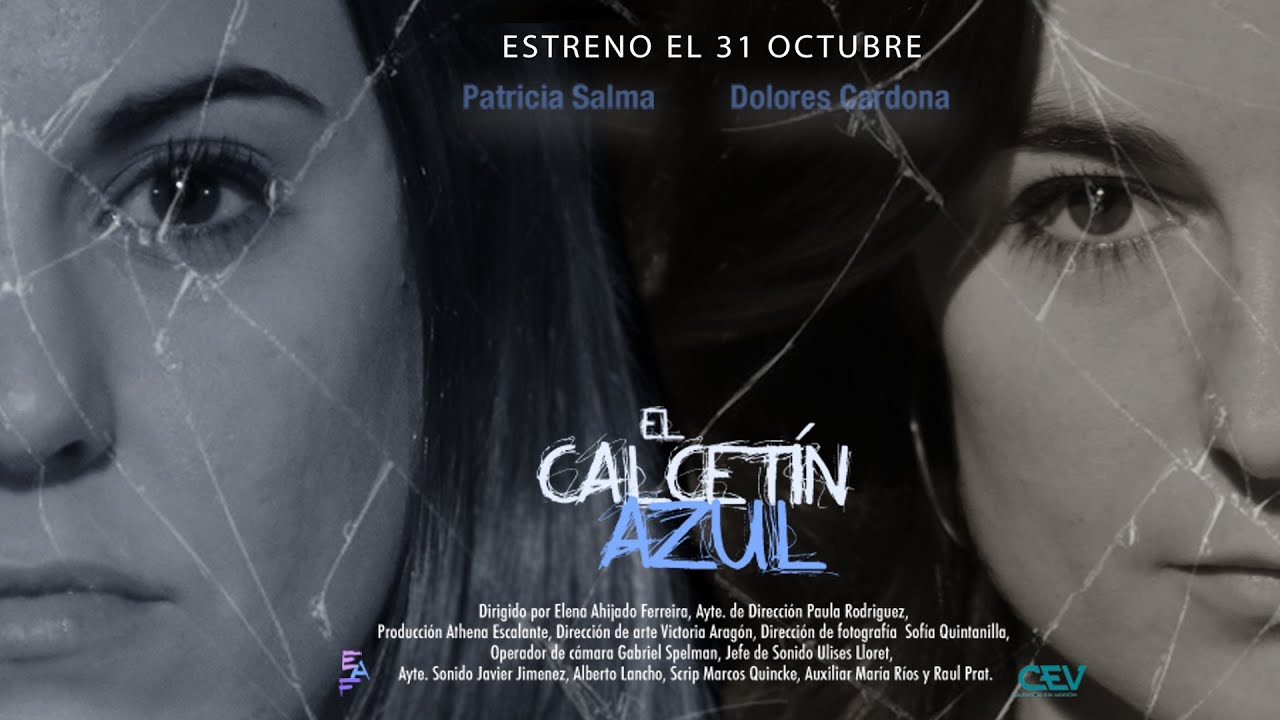 El calcetín azul