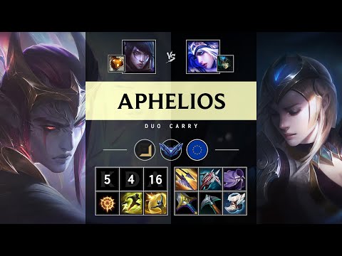 Aphelios ADC vs Ashe - EUW Diamond Patch 25.06