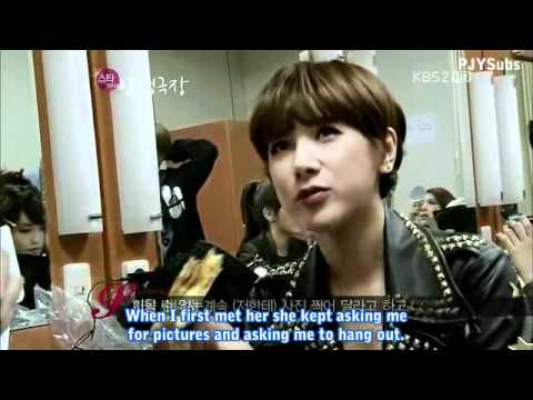 [Eng Sub] 111221 KBS2 Star Life Theater -  Jiyeon & Seo In Young
