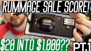 18 Items to Sell on eBay | Turning $20 into $1,000+ | Rummage Sale Haul Pt. 1