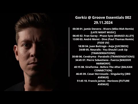 Gorkiz @ Groove Essentials 002 29.11.2024 with tracklist