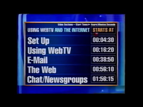 WebTV 1998 VHS: The Forgotten Internet Box You NEED to See