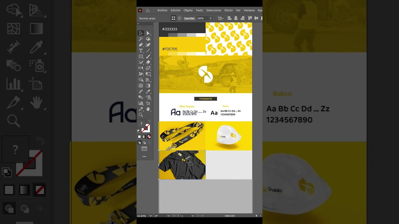 Diseño de logo Brandboard para una empresa Minera #logotipo