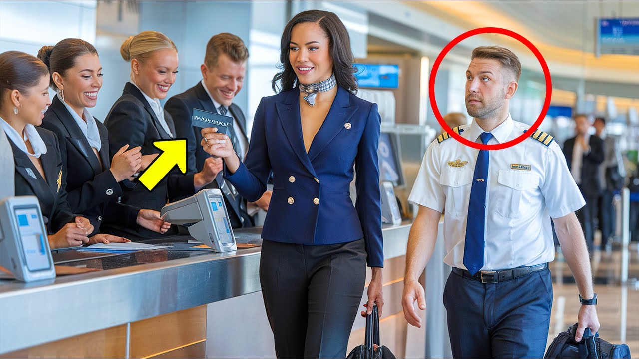 Airline Staff Laugh at Black Woman’s ‘Fake’ VIP Status – Until the Pilot Recognizes Her!