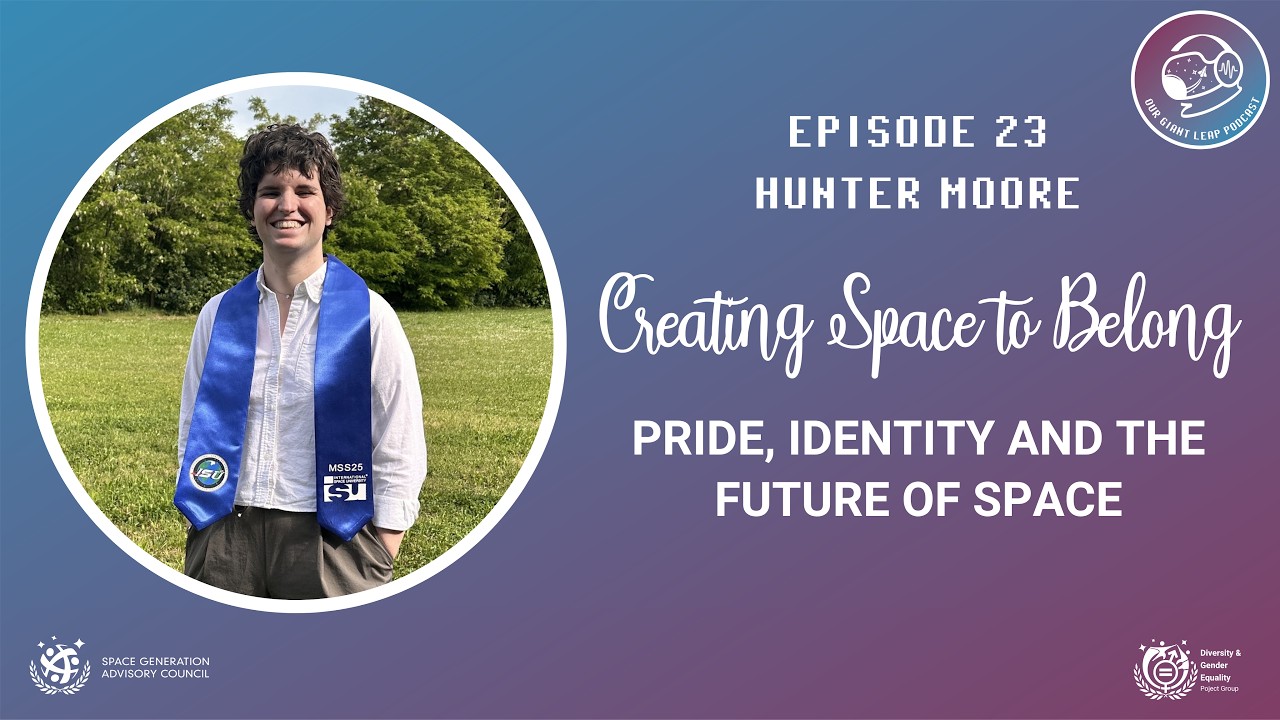 Our Giant Leap Podcast Ep.23:  Creating Space To Belong: Pride, Identity And the Future Of Space