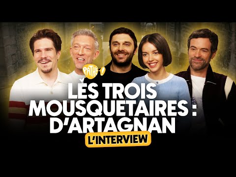L'INTERVIEW - L'équipe des TROIS MOUSQUETAIRES (François Civil, Vincent Cassel, Romain Duris...)