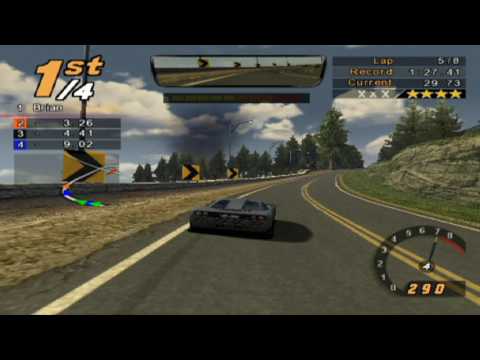 Need for Speed: Hot Pursuit 2, 8 Laps Coastal Parklands - McLaren F1