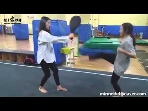 Lim played Taekwondo In Mirme Taekwondo