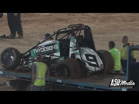 Wingless Sprints: QLD City Track Championship R01 - A-Main - Archerfield Speedway - 05.10.2019