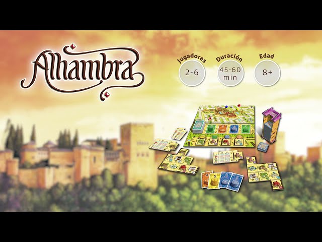 Vídeo relacionado con Devir - Alhambra, Juego de Mesa de Construcción , Juego de Ingenio con Amigos, 8 años (BGALHA)