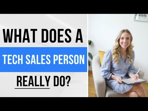 What Does A Tech Sales Person REALLY Do? [ Account Executive & BDR ]