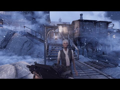 Winter in Far Harbor - Fallout 4 Modded Gameplay