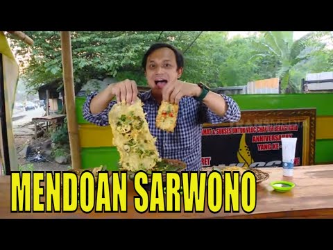 Ceppy Yanwar Makan Mendoan Raksasa di Mendoan Sarwono | MAKAN RECEH (22/07/21)