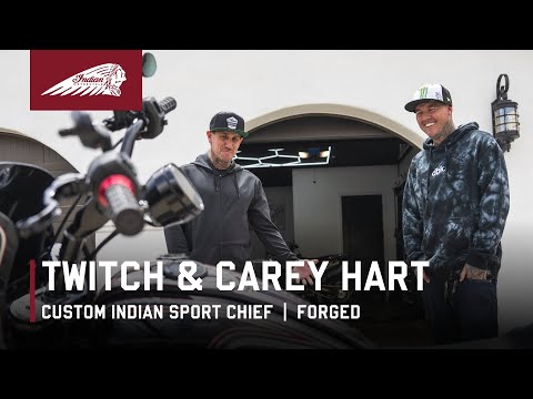 Twitch Gets His Custom Indian Sport Chief