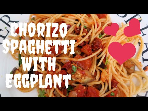 download lagu mp3 mp4 Aubergine And Chorizo Pasta, download lagu Aubergine And Chorizo Pasta gratis, unduh video klip Aubergine And Chorizo Pasta