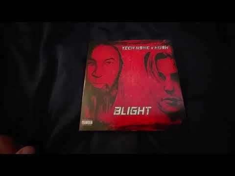 Tech N9ne x Hu$h: Blight CD Unboxing