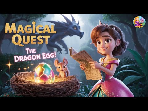 Princess Elara and the Magical Dragon Egg | Fairy Tale Adventure for Kids | English Story For Kids