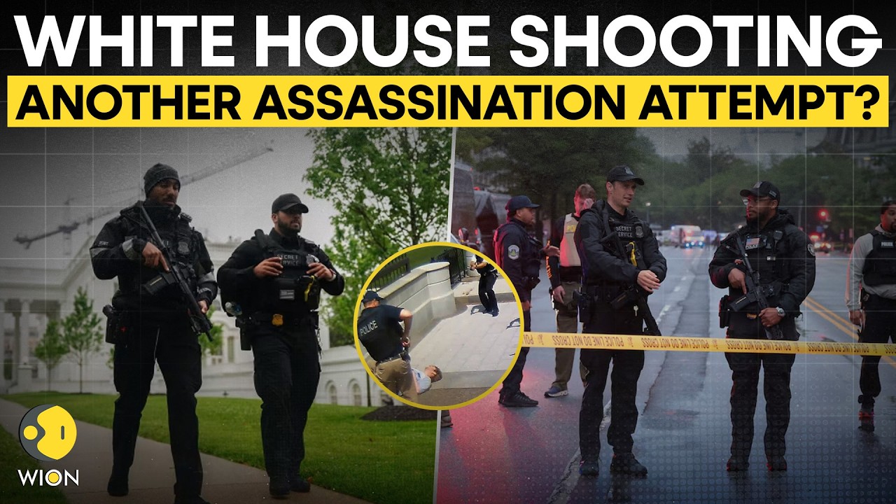 White House Shooting LIVE: Gunfire Near White House, Suspect Dead, Bystander Injured | WION