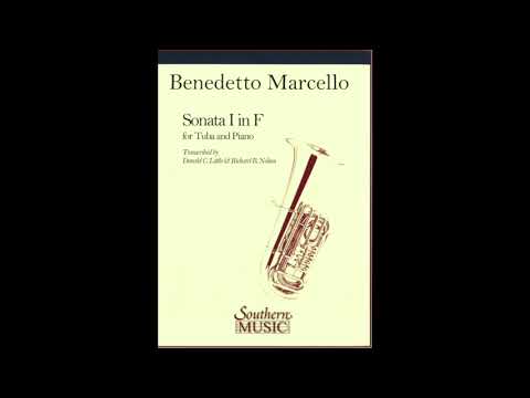Marcello Sonata I in F 2nd Mov (A=442) "Karaoke - Accompaniment"
