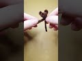How to make a mini Teddy bear. pipe cleaner crafts. create. creativity. YouTube short. miniatures