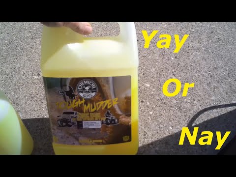 Chemical Guys Tough Mudder soap on Rzr XP4 1000 (review)