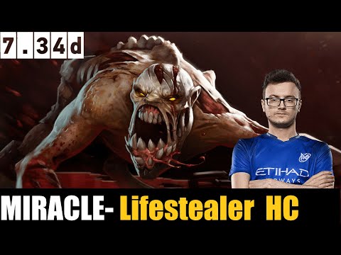 MIRACLE- playing Lifestealer  HC   7.34d - DOTA 2 HIGHEST MMR MATCH #dota2   #dota2gameplay