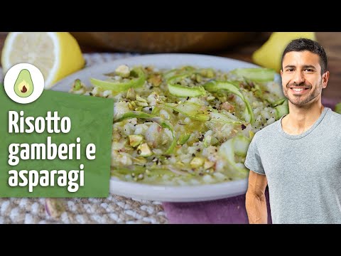 Risotto gamberi e asparagi - ricetta facile per un risotto cremoso | Cotto al Dente
