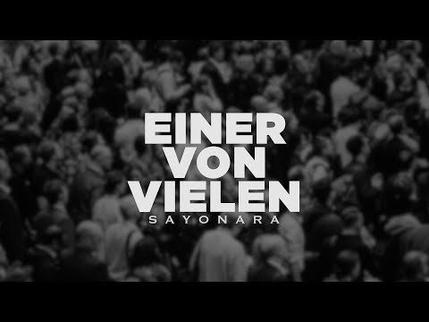 Sayonara feat. Kabos - Einer von vielen (Official Onetake) prod. by Sayonara