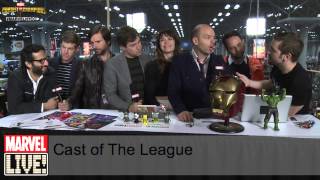 The Cast of The League Which Sexy Superheroes They Would Dress Up As at NYCC 2014