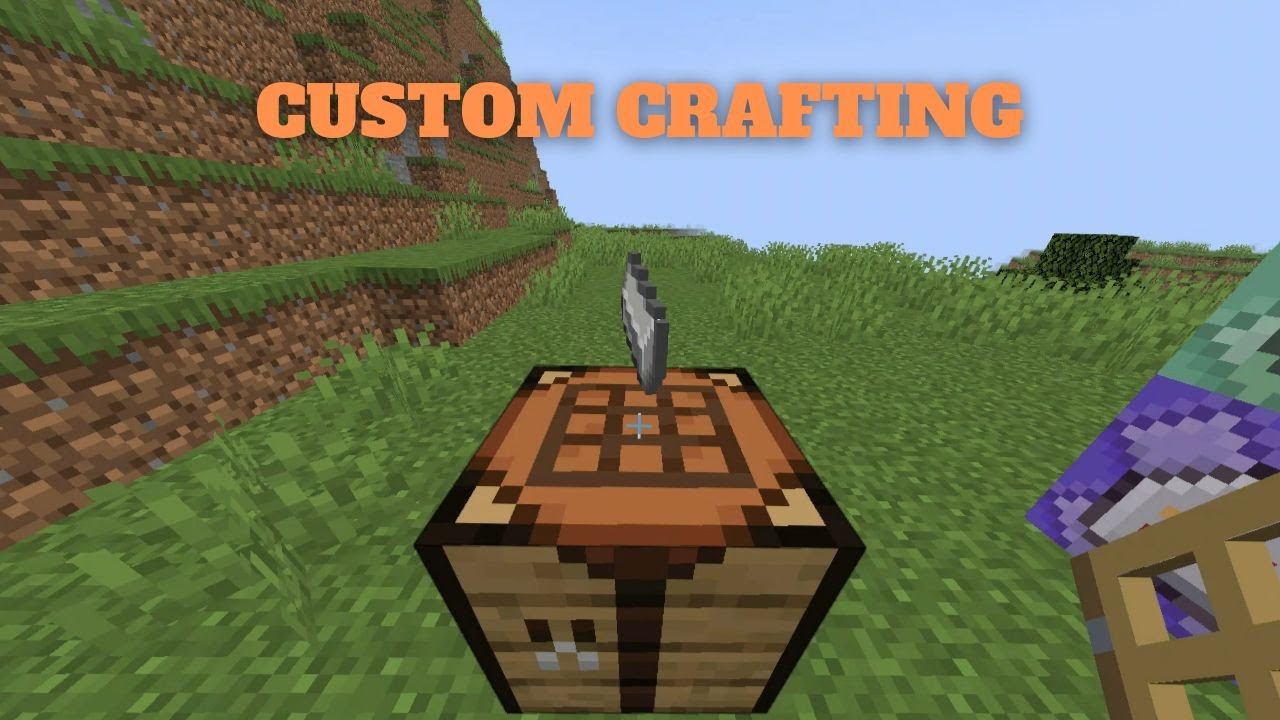 How Make CUSTOM CRAFTING RECIPES Easily