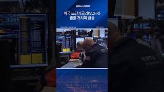 미국 초단기금리(SOFR) 월말 거치며 급등
