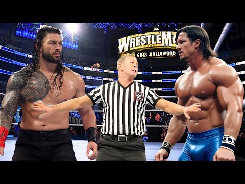 WWE 2K25 - Roman Reigns vs AJ Styles - FULL MATCH | WWE December 28, 2025