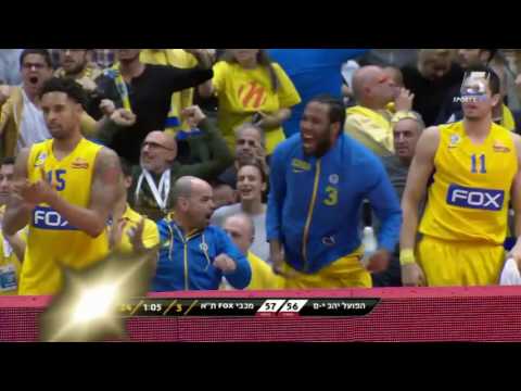 Highlights: Maccabi FOX Tel Aviv - Hapoel Jerusalem 82:68