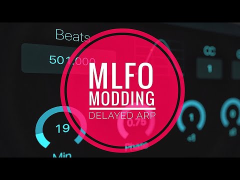 Using mLFO to Add Minimalist-style Phase Delay to an Arp (See Pinned YT Comment!)