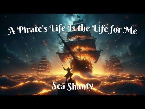 A Pirate's Life Is the Life for Me: Sea Shanty (Music Video & Lyrics) #ocean #shanty #music