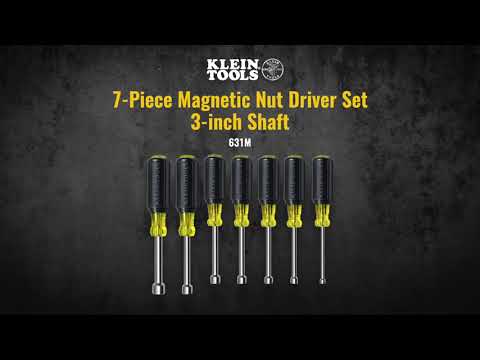 Klein Tools 631 7 Piece Nut Driver Set