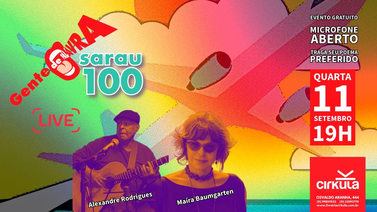Sarau Gente de Palavra 100