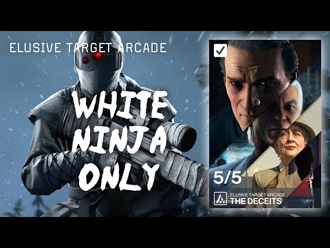 HITMAN 3 | White Ninja Only | Elusive Target Arcade : "The Deceits" [No Commentary]