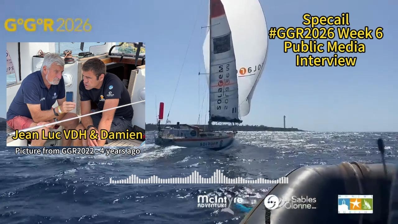 📞🌊 Damien wasn’t expecting to hear THAT familiar voice on the phone - special guest Jean-Luc VDH