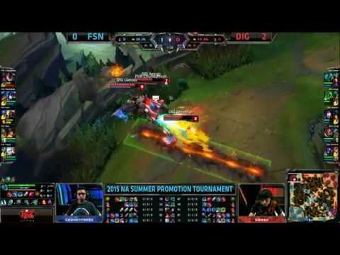 DIG vs FSN - Rumble Chunkyfresh 1v3 Outplay - League of Legends