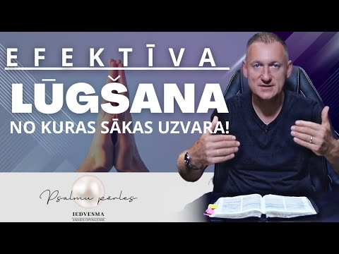 IEDVESMA. #1762 Efektīva lūgšana, no kuras sākas uzvara! / Psalmi 143:1-10