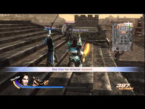 Jin Story Mode Stage 2-6 Attack on Sima Shi Dynasty Warriors 7 HD