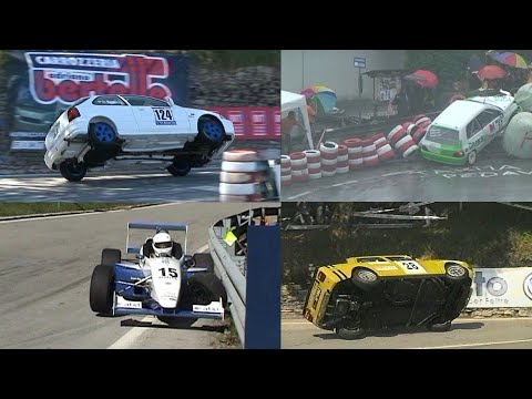 CRASH HILLCLIMB SALITA PEDAVENA - CROCE D'AUNE / 2 TORNANTE / CRASH 1999 - 2019