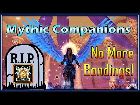 Companion Upcoming CHANGES - Mythic Rarity - RIP Bondings - NEW Bolster - Mod 19 Neverwinter
