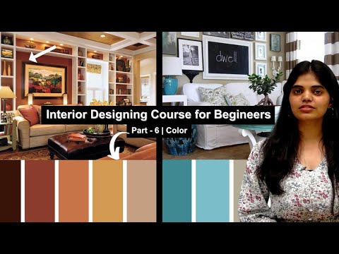 Interior Designing Course for Beginners | Video 6 | Color Elements