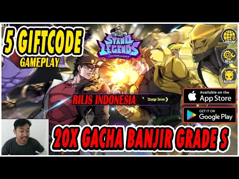 🔥🔥AKHIRNYA RILIS RESMI!! STAND LEGENDS - JOJO'S BIZZARE ADVENTURE [GACHA, GAMEPLAY & GIFTCODE]